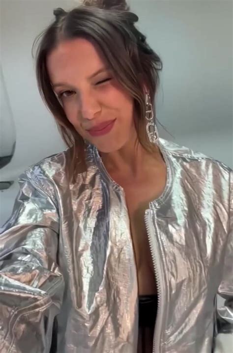 millie bobby brown nip slip|Millie Bobby Brown slams TikToker who said he .